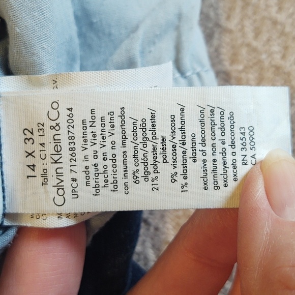 Calvin Klein Women's Slim Straight Denim Jeans - Picture 5 of 8